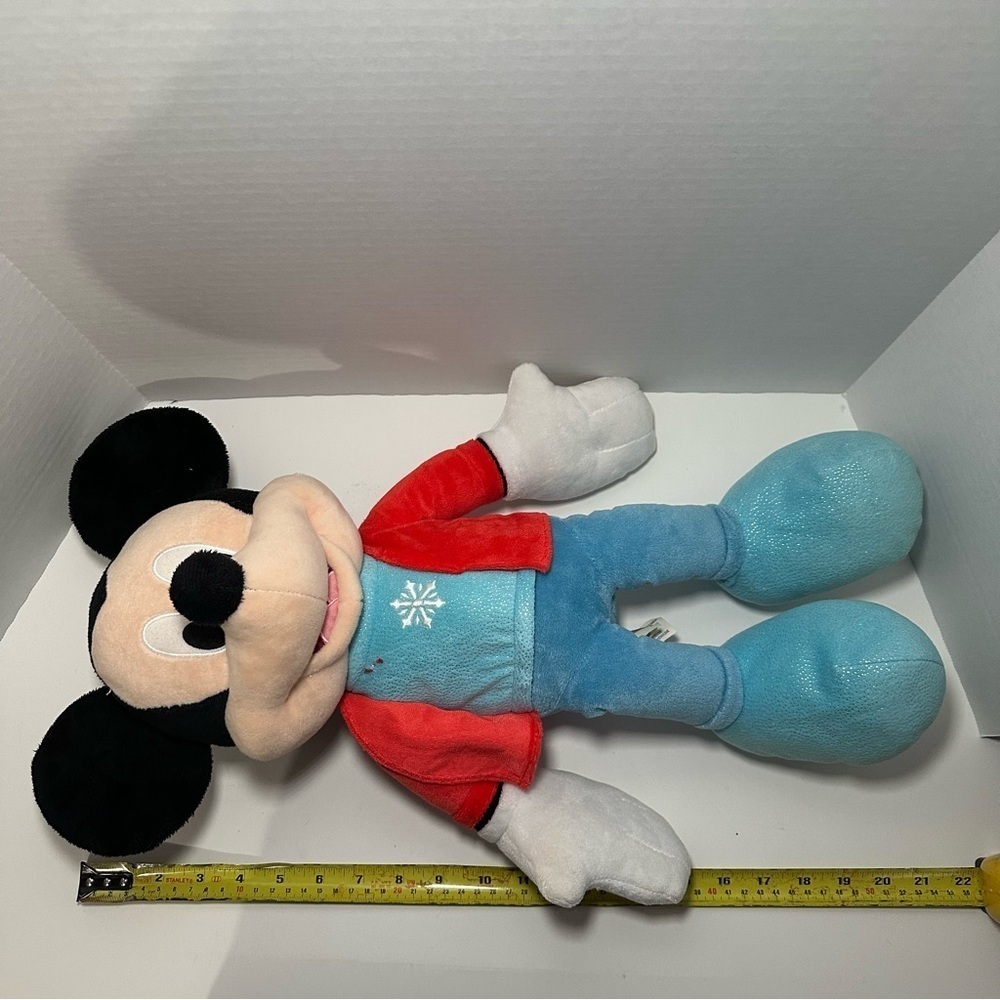 Disney Mickey Mouse 21 inch Plush Holiday Edition - Picture 6 of 7